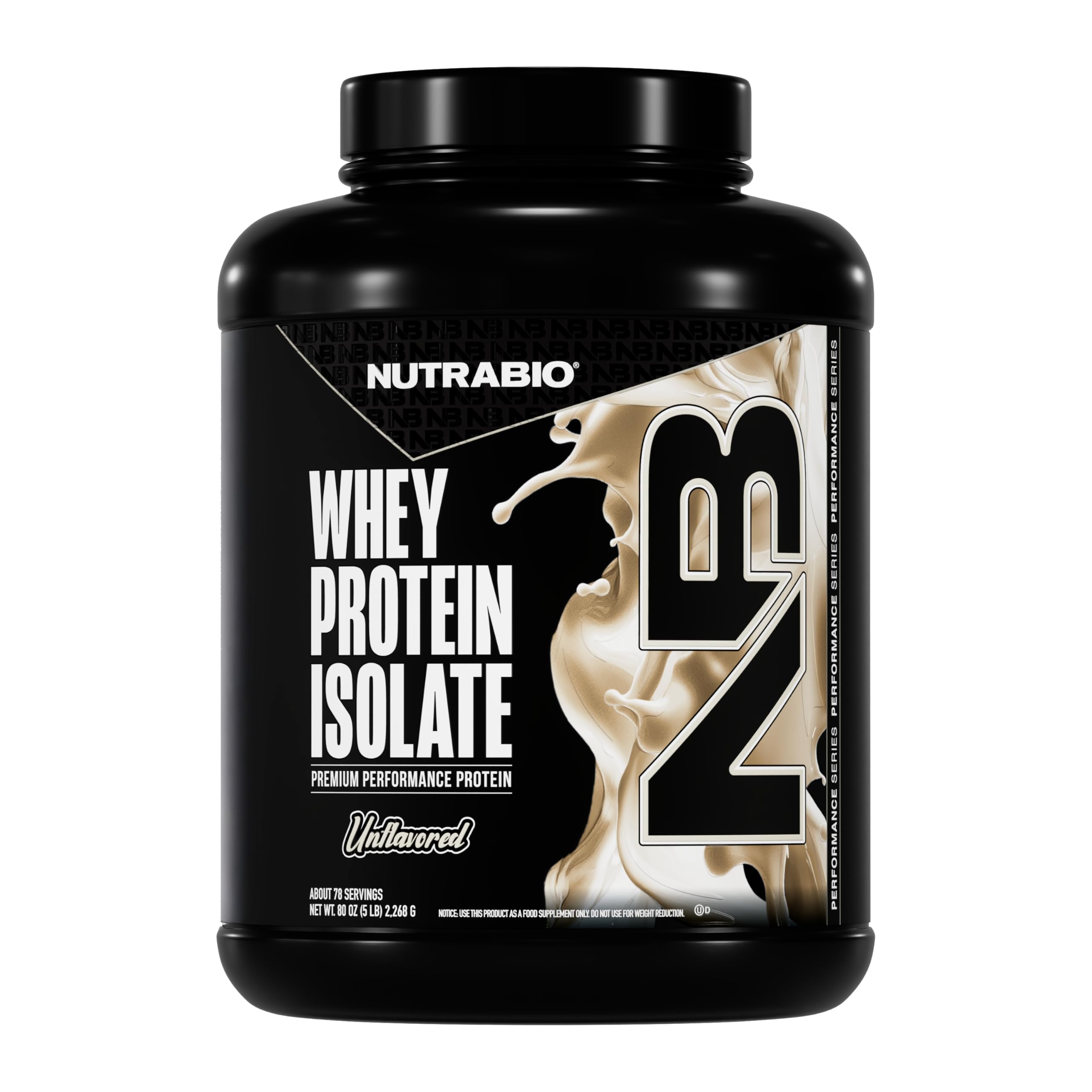 NutraBio 100% Whey Isolate
