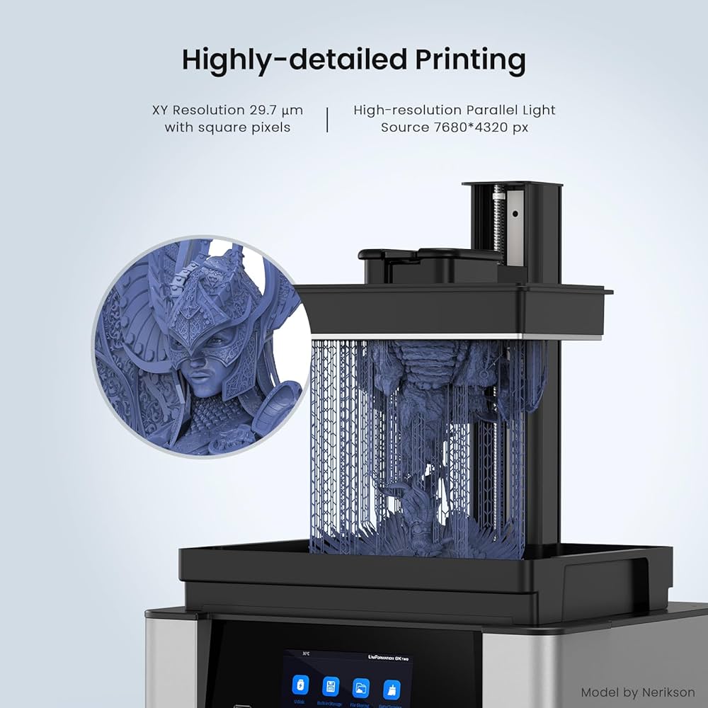 UniFormation 8K Resin 3D Printer GKtwo 10.3'' LCD Photocuring Resin Printer with Build-in Heating System & Odor Filter, Large Build Volume 228 * 128*H245mm: Amazon.com: Industrial & Scientific uniformation-8k-resin-3d-printer-gktwo-10-3-lcd-photocuring-resin-printer-with-build-in-heating-system-odor-filter-large-build-volume-228-128-h245mm-amazon-com-industrial-scientific