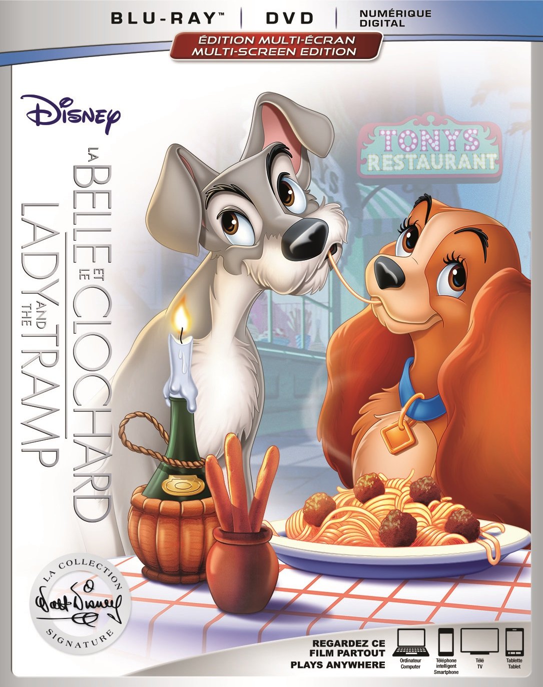 Lady and the Tramp [Blu-ray] (Bilingual) [Blu-ray]