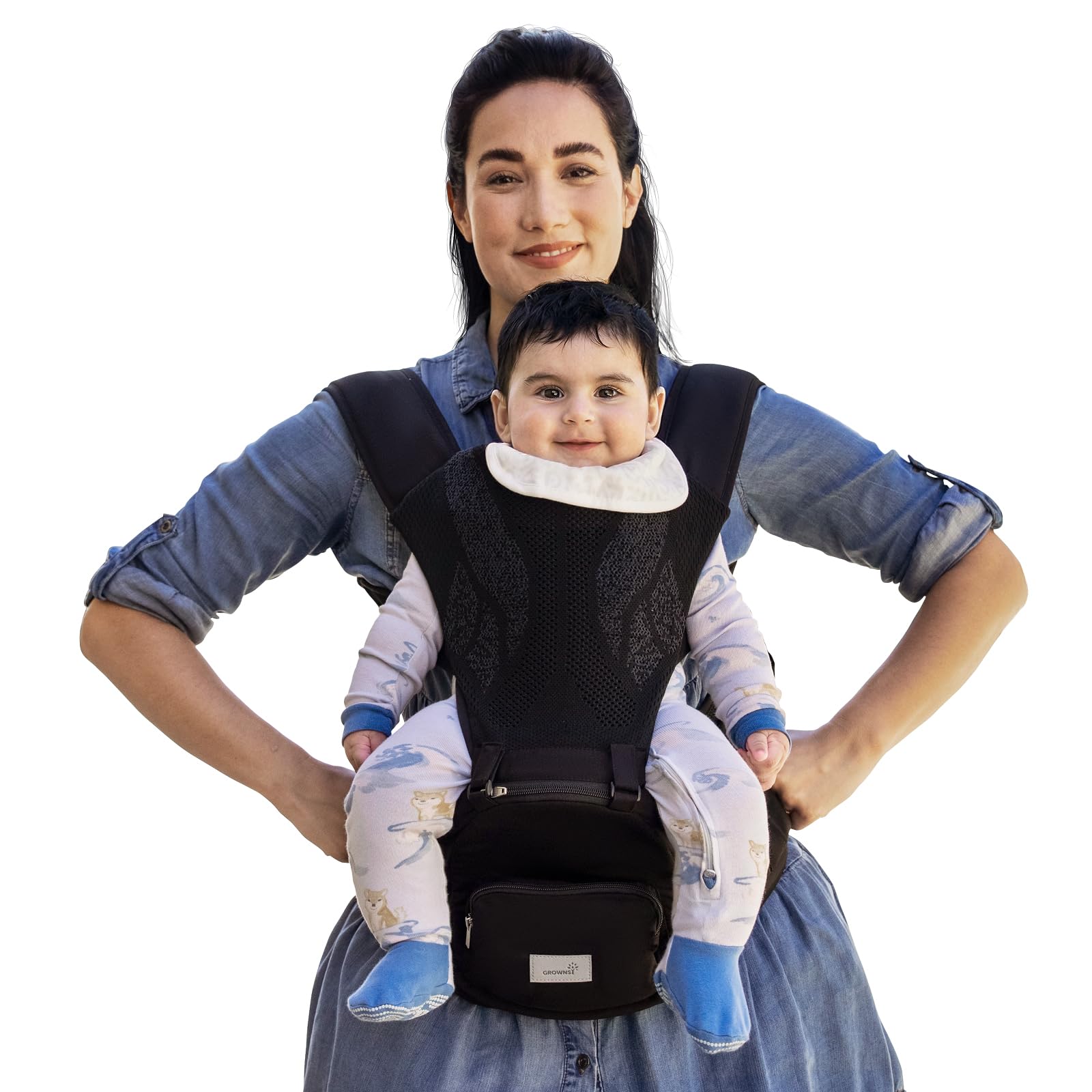 33% Off Grownsy Baby Carrier with Hipseat