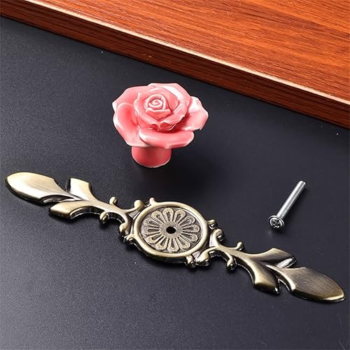 Miniatura 6 de Paquete de 10 placas traseras de pomo de gabinete aceitadas, 4.7 pulgadas de largo y 0.9 pulgadas de ancho, placas traseras de aleación de zinc