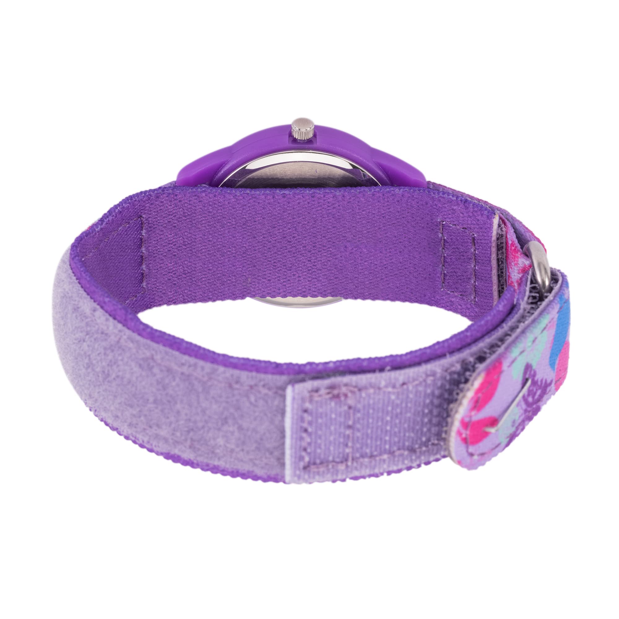 Disney Reloj Minnie Mouse para niñas – Reloj Minnie para niñas Que aman el ratón – Aprende a Decir la Hora – Lindos Relojes para niños de 3 a 5 años con Bisel Morado y Correa de Nailon