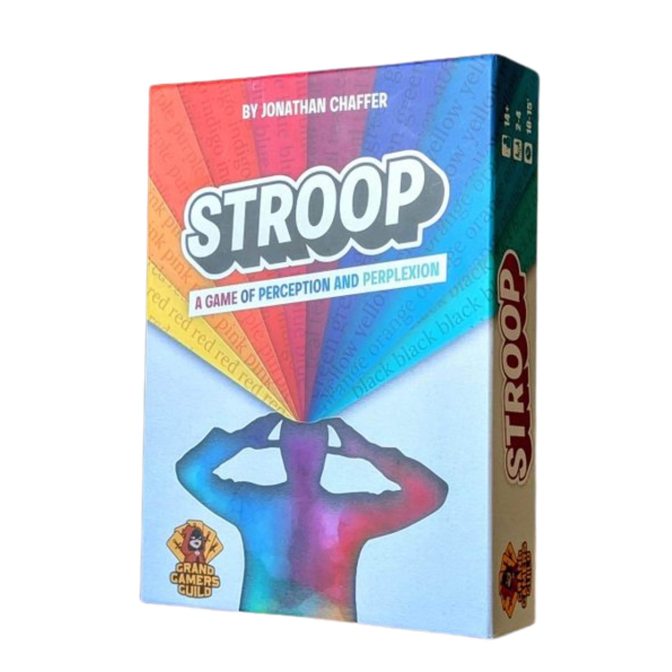 Stroop (2025 Edition) – Pattern Recognition & Quick Card Party Game by Grand Gamers Guild | Ages 14+ | 2–4 Players | 15 Min