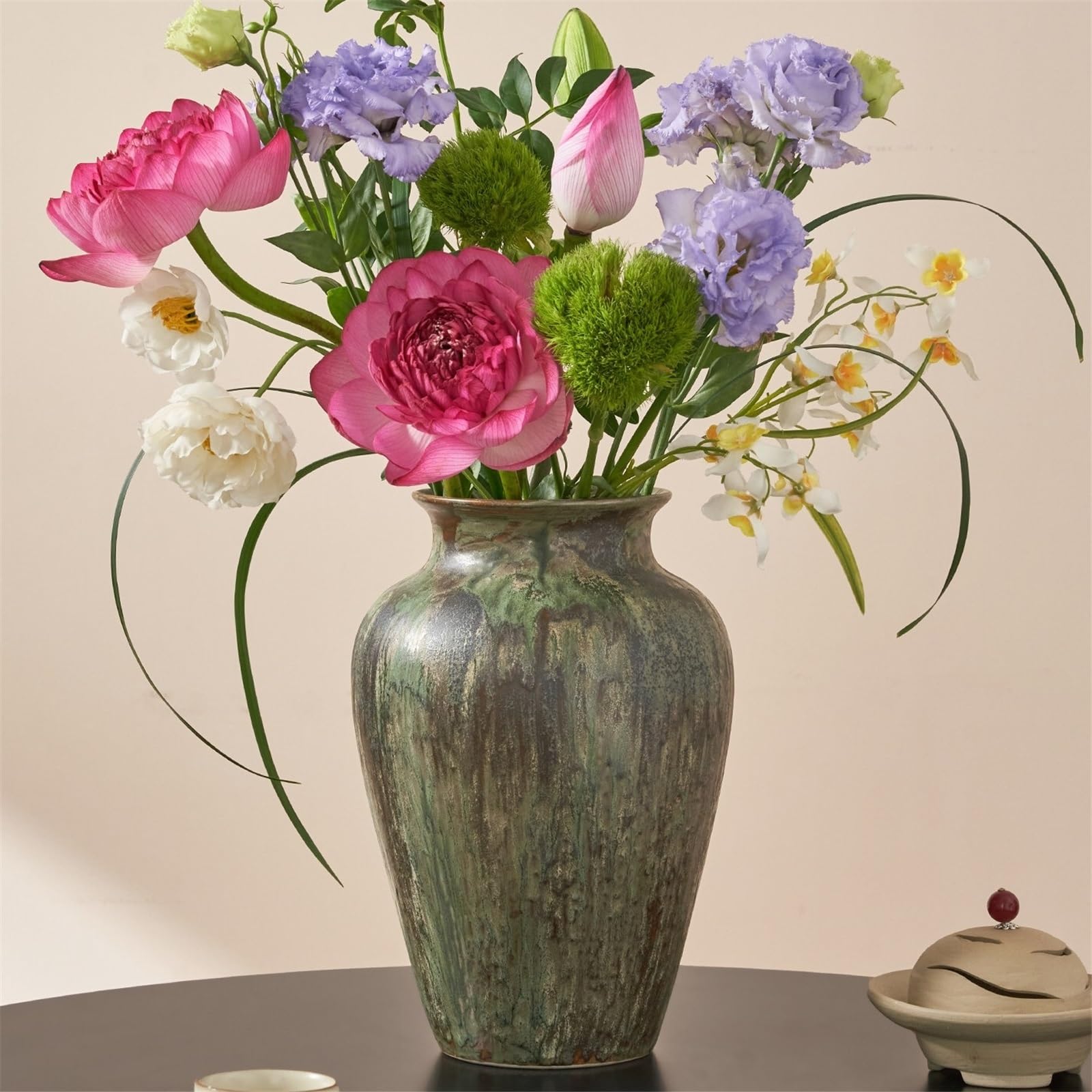 Vasen Vintage Keramikvasen Wohnzimmer Blumenarrangements