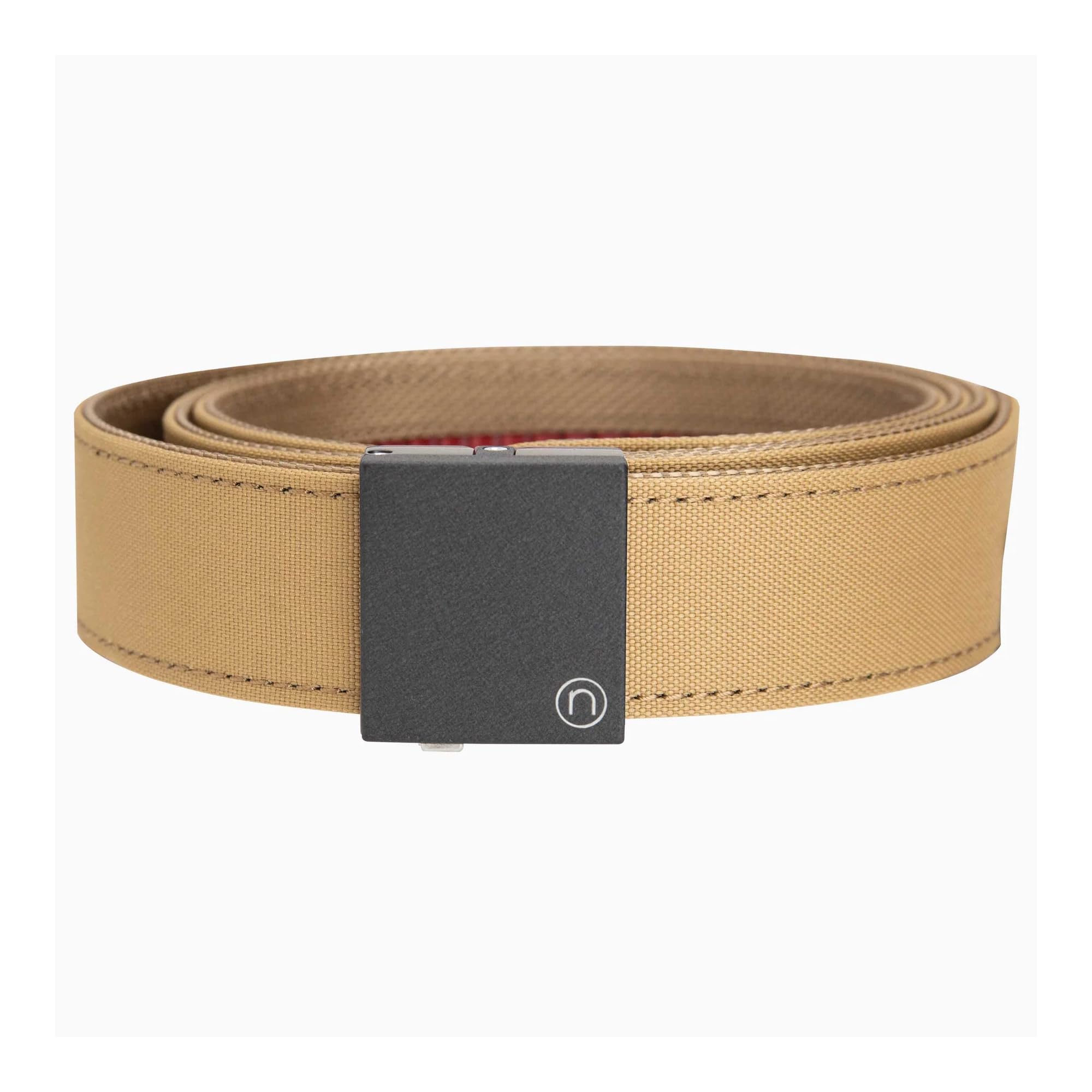 EDC Tactical Ratchet Belt – 1.5" Black Nylon, Quick-Release, Adjustable for Appendix Carry, Fits Up to 50" Waist