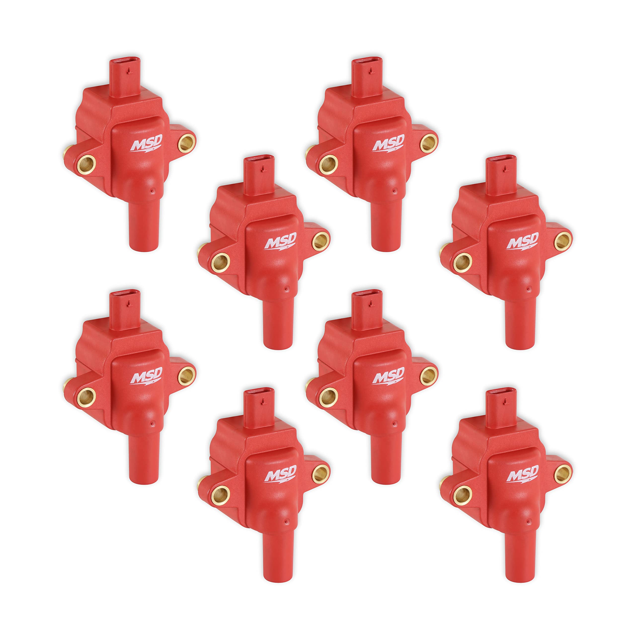Amazon.com: MSD 82838 Ignition Coil - Red - Set of 8 : Automotive