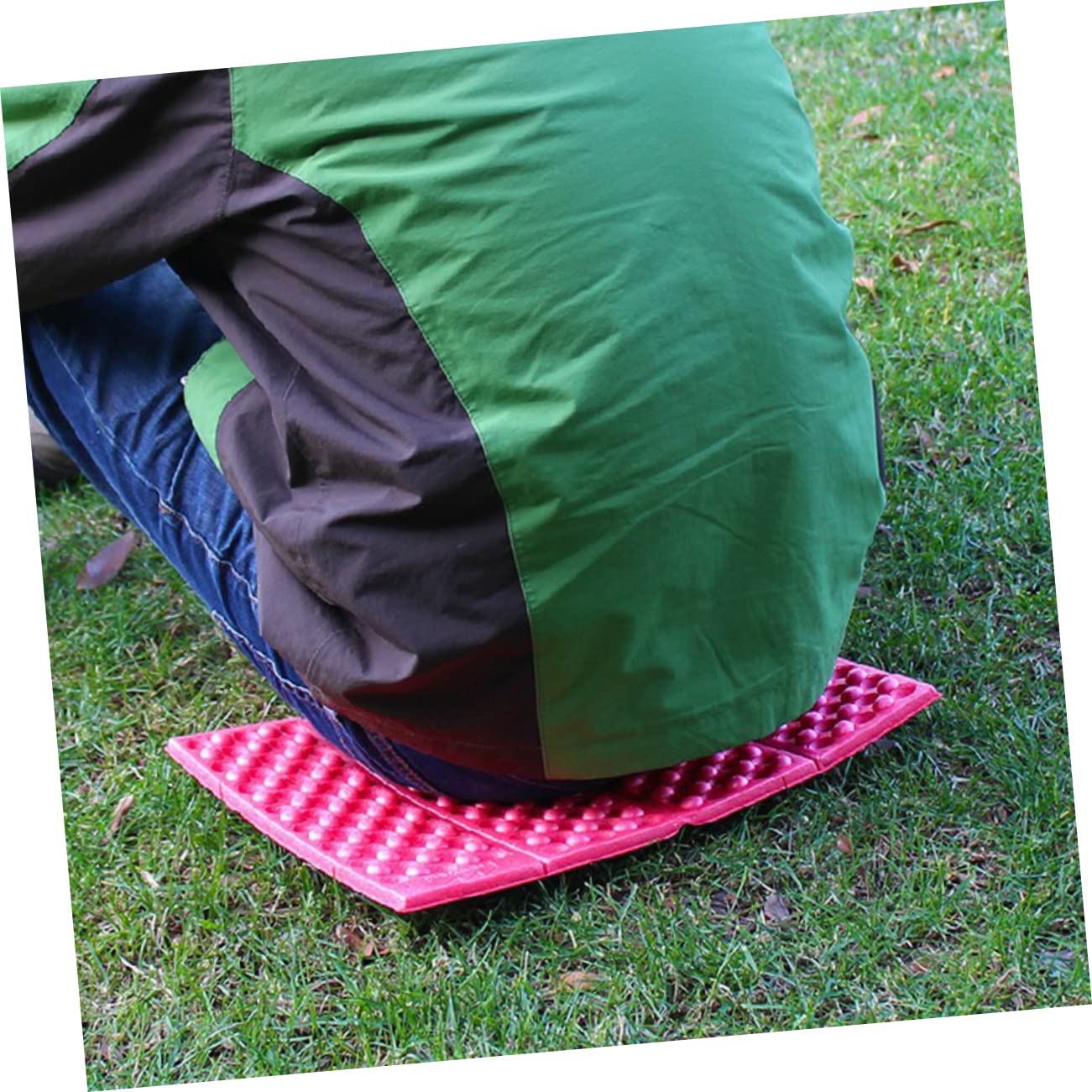 Yardwe Folding Xpe Cushion Seat Mat for Camping Picnics Outdoor Activities Lightweight Portable Comfortable Honeycomb Structure for Parks Hiking