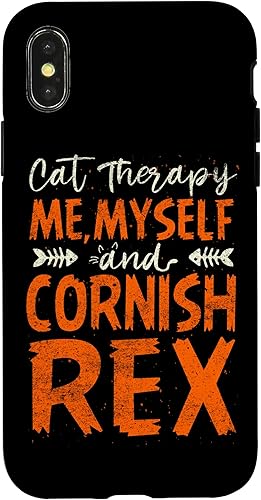 iPhone XXS Me, Myself And Cornish Rex Thérapie Par Les Chats Case