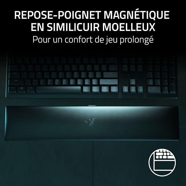 Razer Huntsman V2 (Switches Analog) - Clavier Gamer Optique pratiquement sans Latence (Switches Optiques Analogiques, Touches en PBT Doubleshot, Câble USB-C Détachable) Clavier AZERTY | Noir - 5