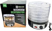 Vista 1 de Myco Labs Deshidratador de hongos de 350 vatios con control de temperatura ajustable y bandejas extra altas