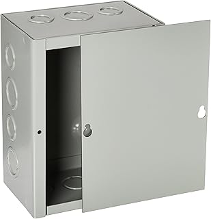 Hoffman ASE8X6X4 Pull Box, Screw Cover with Knockouts, Steel, 8