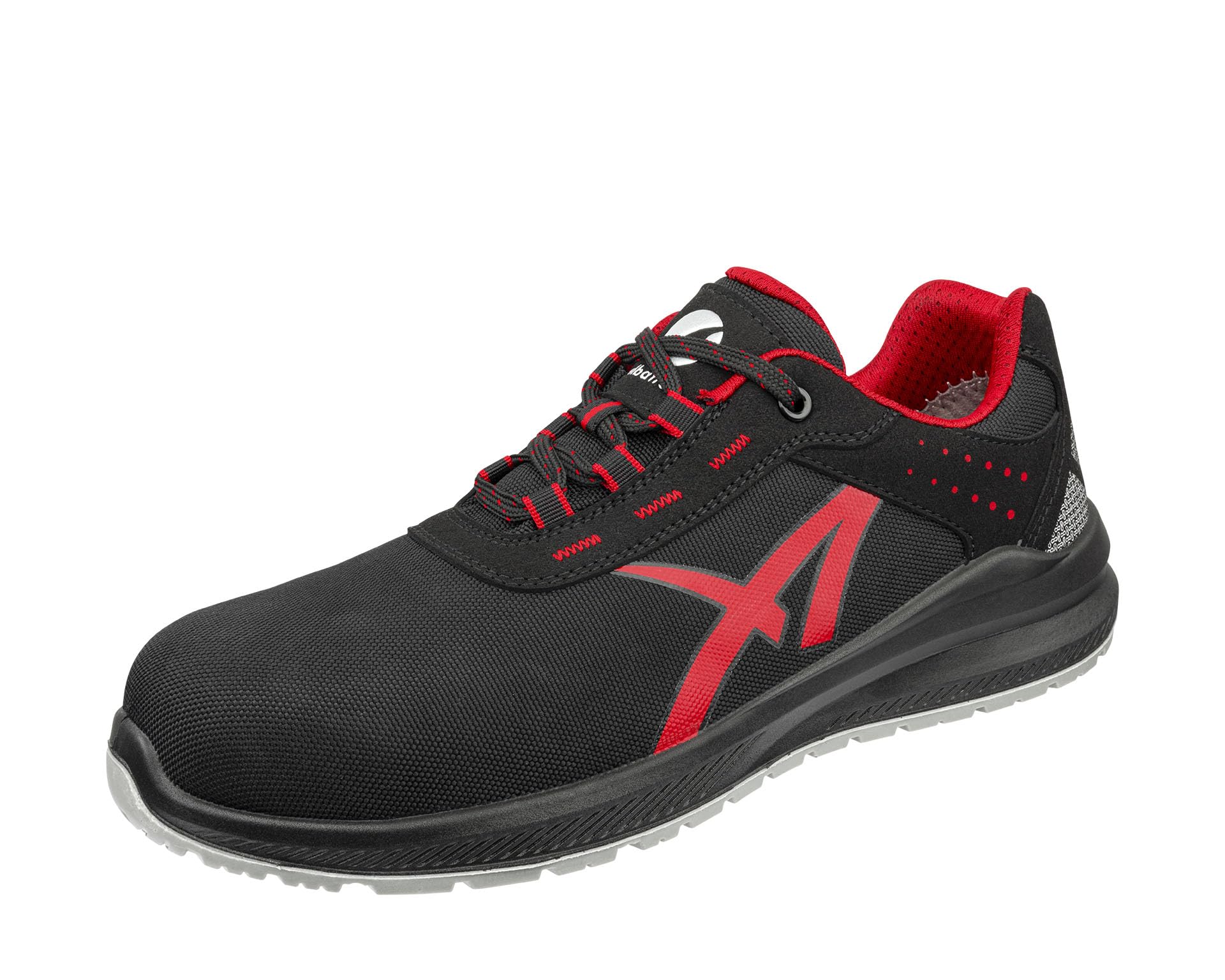 Albatros Grid Low 648710210000047 Grid Low SRC 648710210000047 - Zapatos de Seguridad S3 (UE): 47, Color Negro, Rojo, 1 par Duradero y resistenteUnisex Adulto