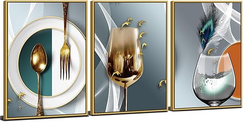 Miniatura 17 de Arte de pared de calabaza de granja, decoración de pared de otoño para cocina, comedor, decoración rústica de Halloween, impresiones en lienzo con