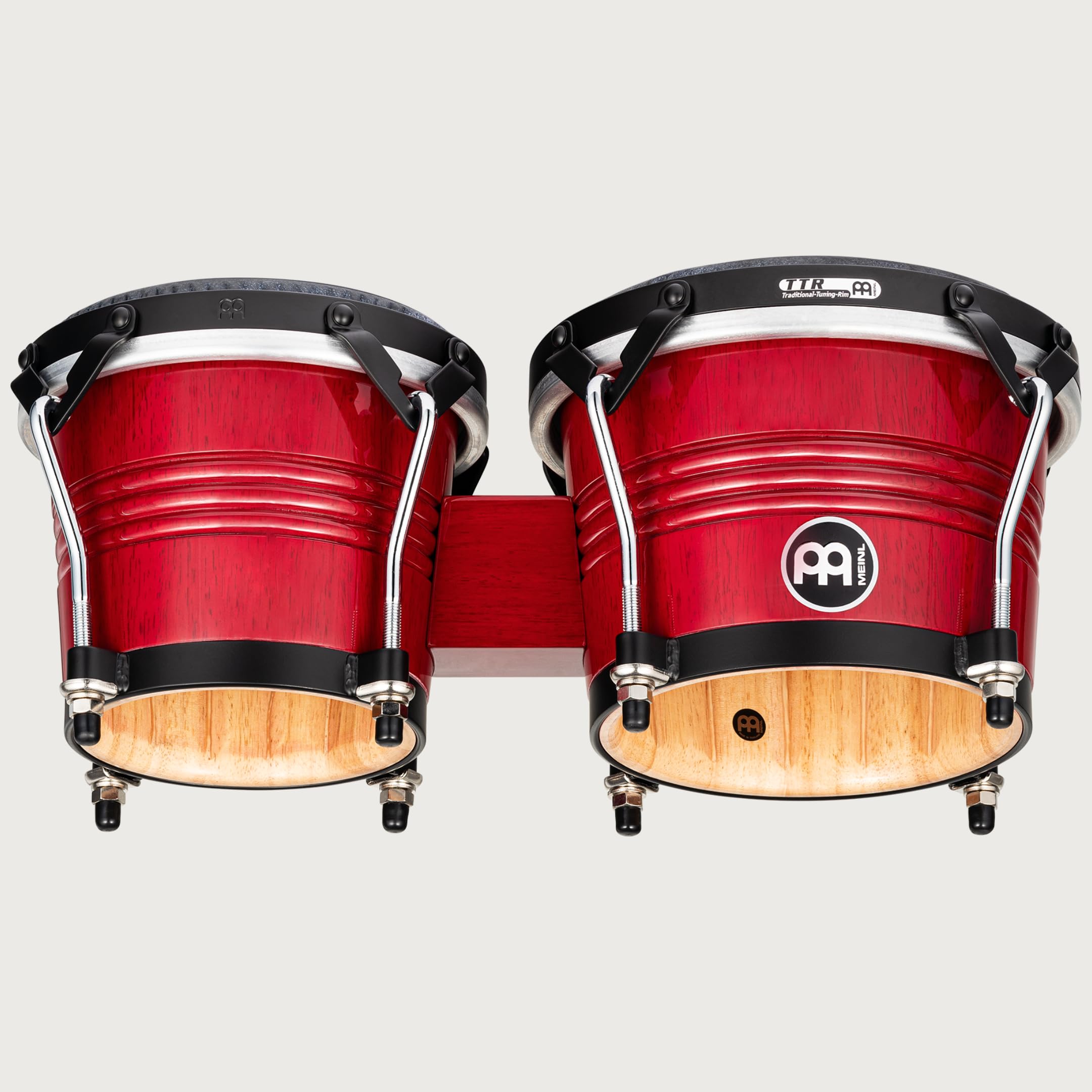 Bongo in legno serie tradizionale Marathon - Teste sintetiche Remo