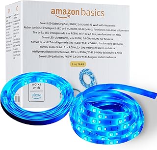 Amazon Basics LED-Lichtstreifen 5 m RGBW