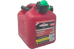 TPG Smart Fuel Gas Can, 1 Gallon, Red