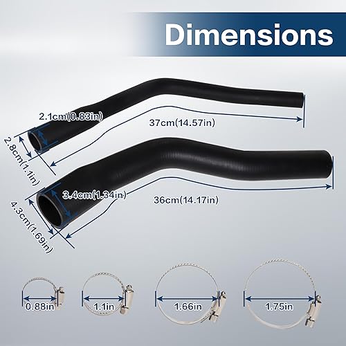 Miniatura 11 de Kit de llenado de combustible y manguera de ventilación para Jeep Wrangler YJ 1987-1995 con tanque de plástico de 20 galones que reemplaza 52040079