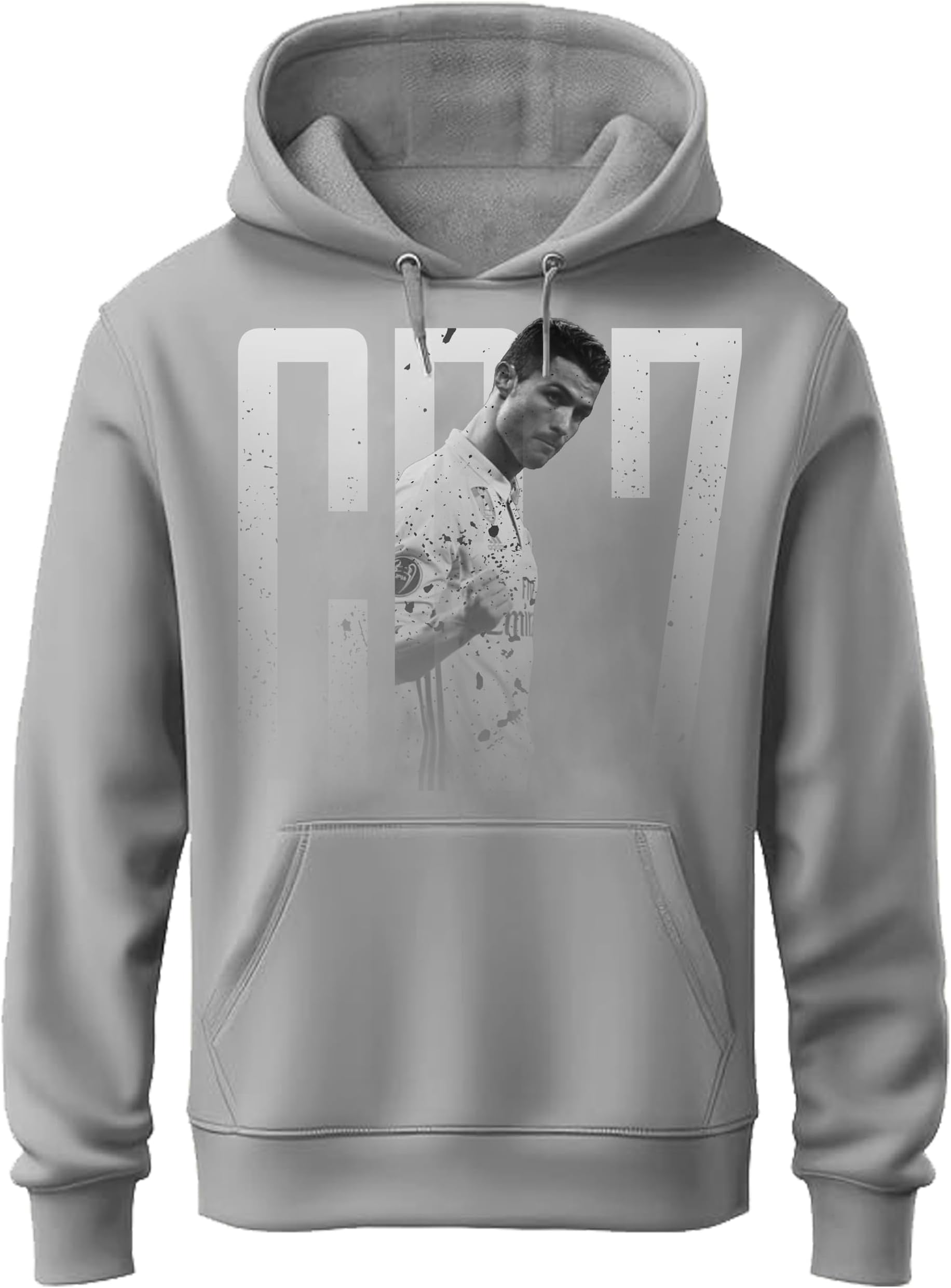 Khakey Clothing's Boys Hoodie Stylish Trendy Best Winter Wear Hooded Sweatshirt Ronaldo Inspired Sports Tshirt New Football Inspired Stylish Hoodies