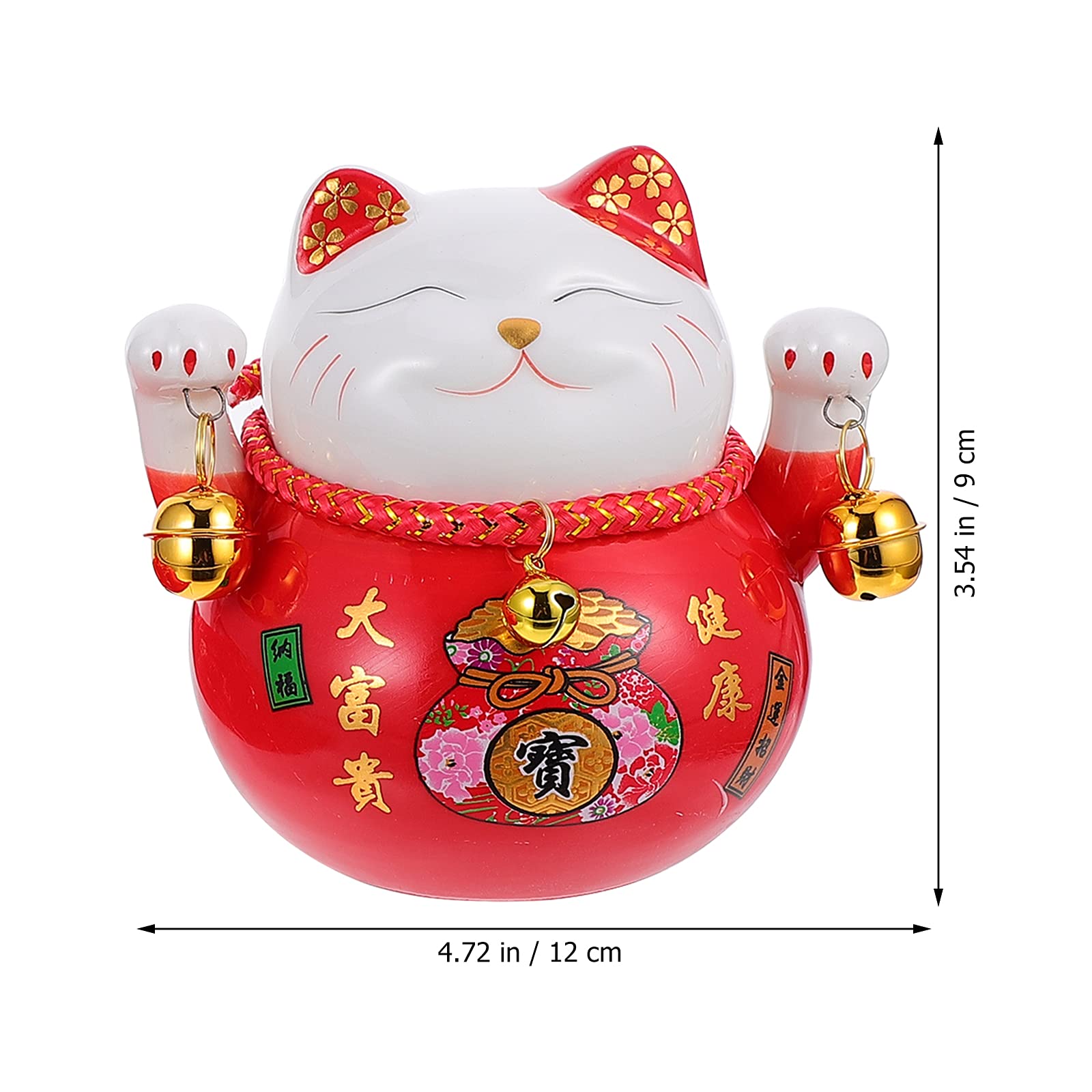 貯金箱 招き猫 金運アップ 置物 かわいい セラミック Amazon.co.jp: DECHOUS 貯金箱 招き猫 金運アップ 置物 かわいい