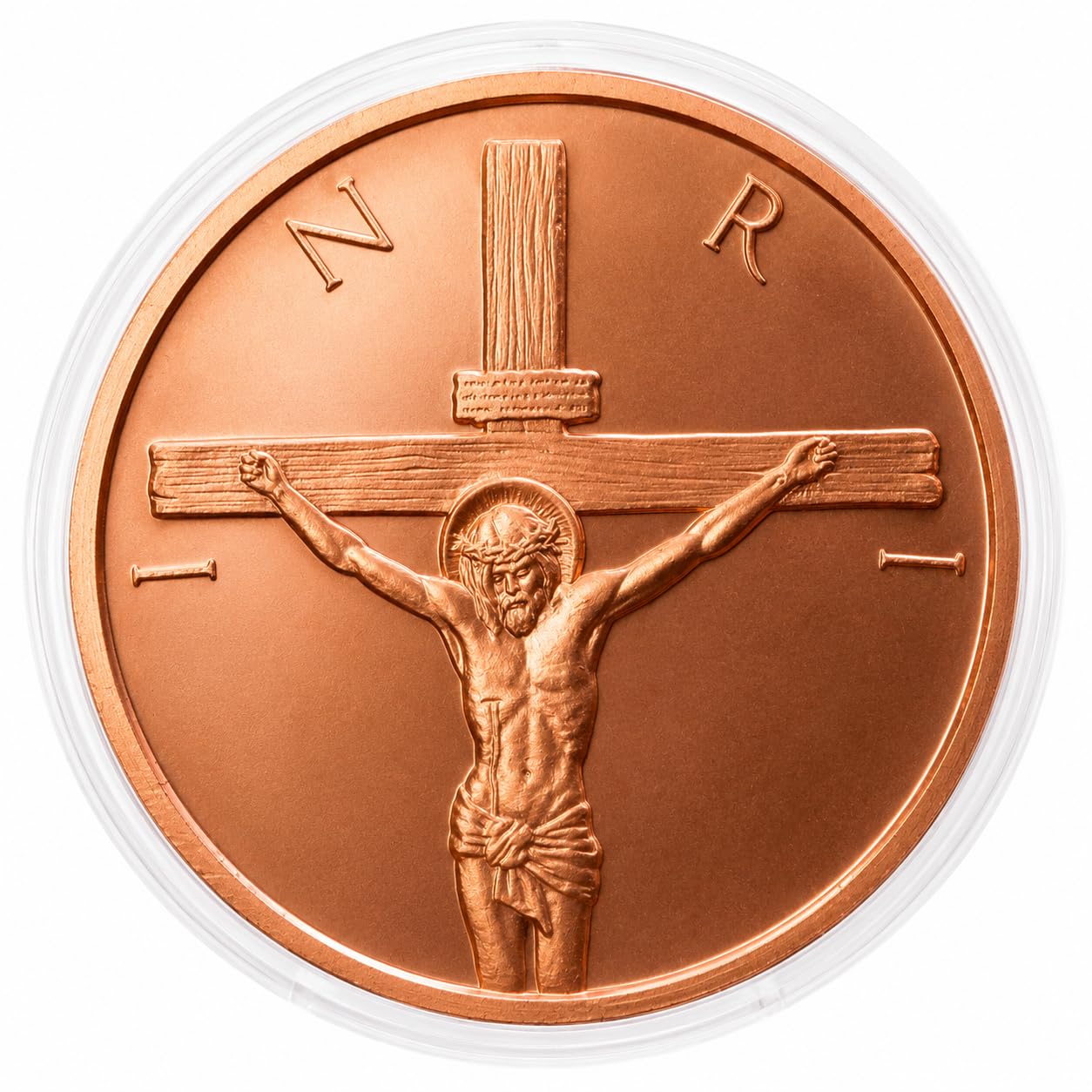 Amazon.com: Crucifixion of Christ 1 oz Pure .999 Copper Round