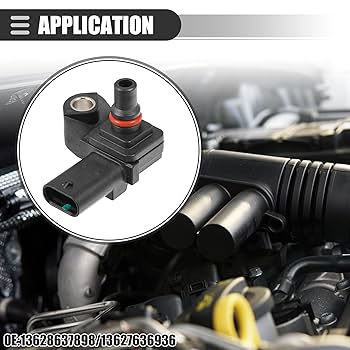 Intake Manifold Absolute Boost Pressure MAP Sensor For BMW E38 E39 E46 E53 X5 3 0d