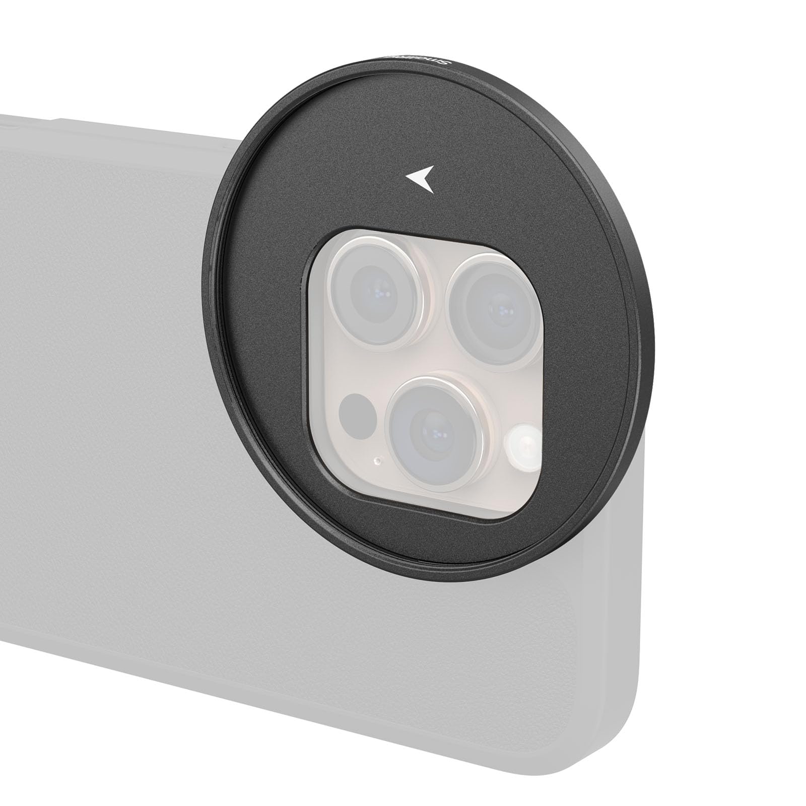 SMALLRIG Adaptateur de Filtre Fileté FilMov 67 mm pour Coque de Téléphone SMALLRIG (pour iPhone 16 séries 4987/4988), Compatible avec Les Filtres 67 mm et Les Eclairages Vidéo LED (4873)-5173