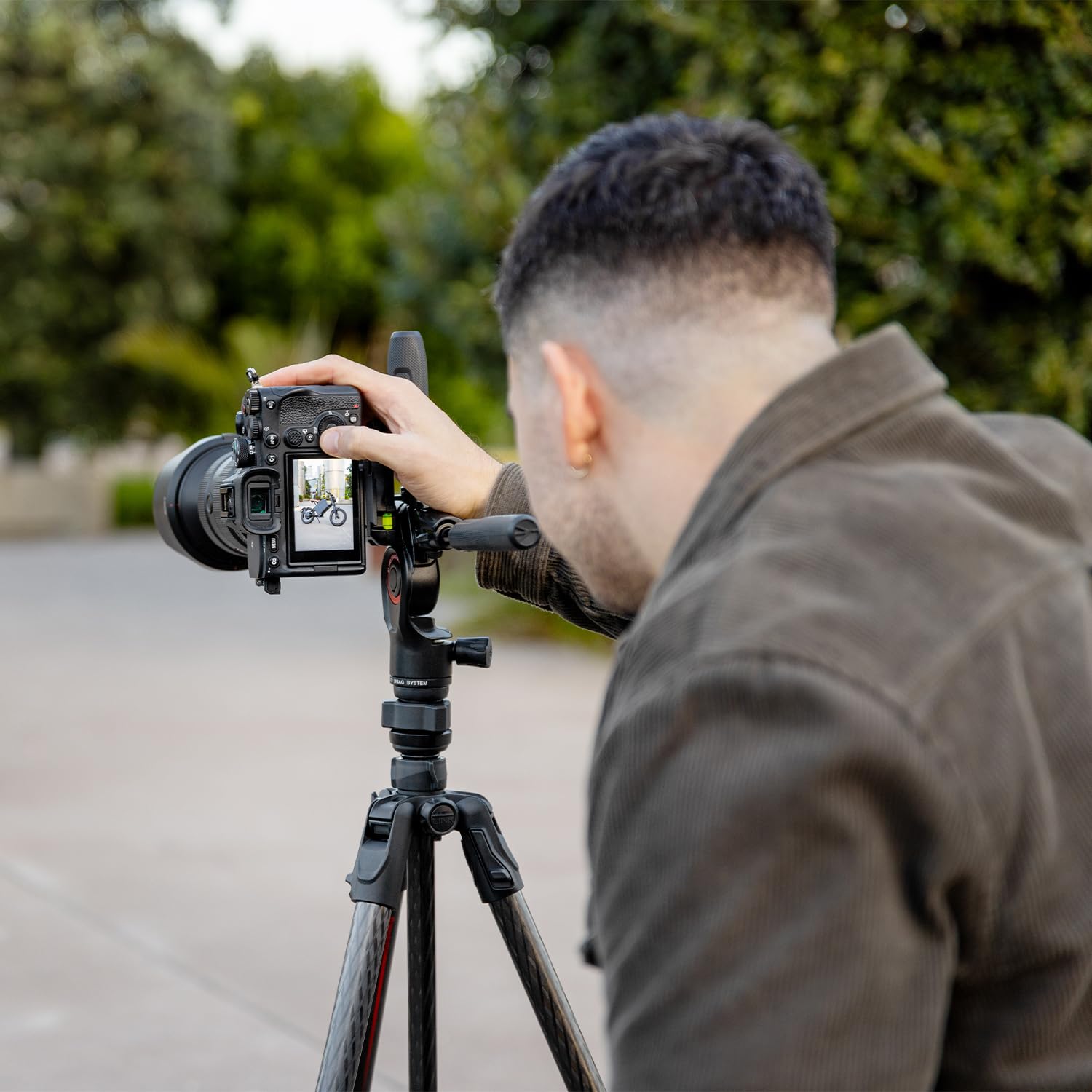 MANFROTTO Kit Trépied BEFREE GT PRO Carbone + rotule 3D