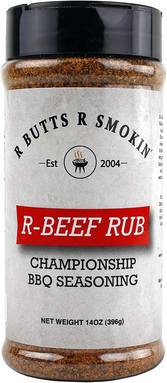 R Butts R Smokin' R-Beef Rub 14 oz