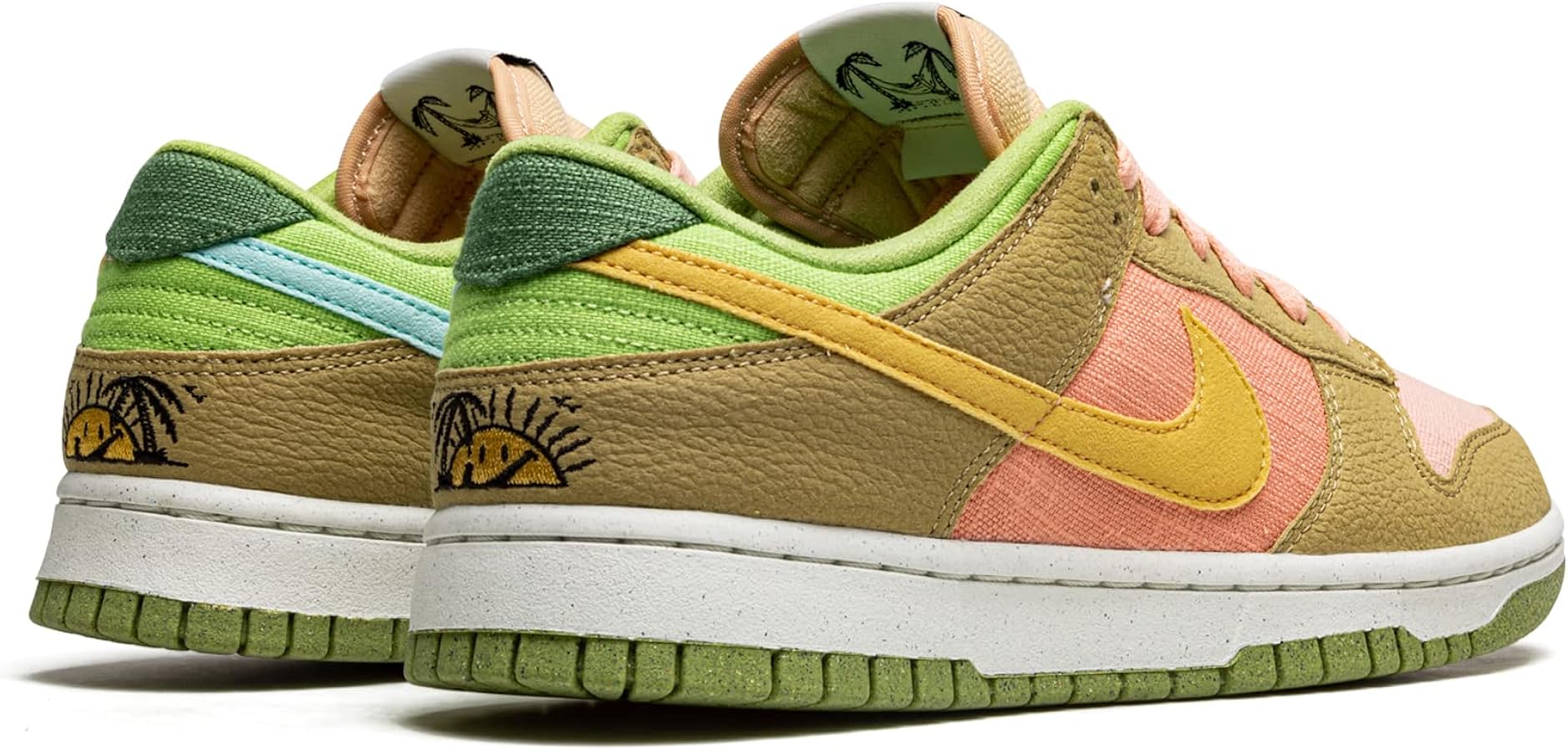 Amazon.com | Nike Mens Dunk Low DM0583 800 Sun Club - Size 9