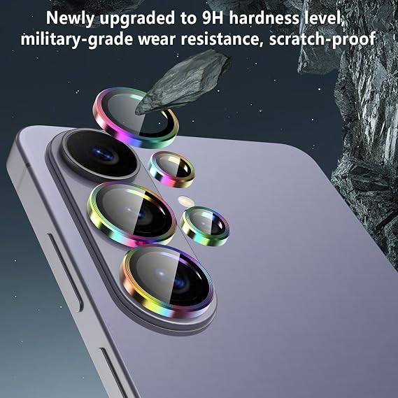 Anoowkoa 3 Pack for Samsung Galaxy S26 Ultra Screen Protector & 2 Pack S26 Ultra Camera Lens Protector Tempered Glass.9H Hardness.Bubble-free.Support Fingerprint Unlock.Easy Installation