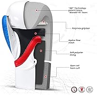 Vista 2 de Starpro Guantes de boxeo G30 – Libera el poder y mantente protegido – Guantes de kickboxing, fitness y entrenamiento – Varios colores y tamaños