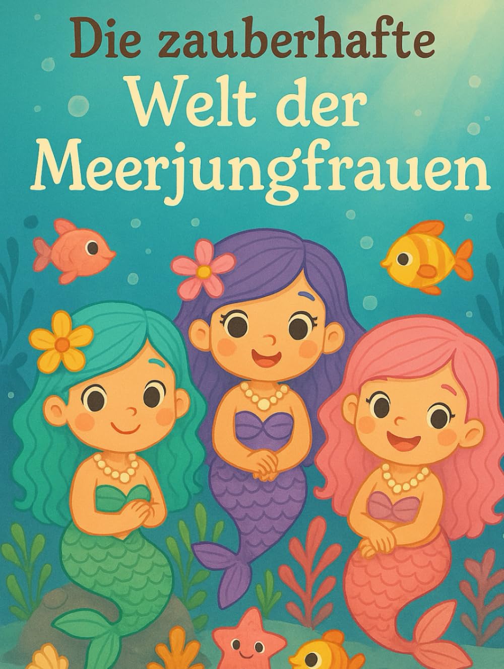 Die zauberhafte Welt der Meerjungfrauen: Ein liebevoll illustriertes Kinderbuch mit 10 fantasievollen Meerjungfrauen-Geschichten