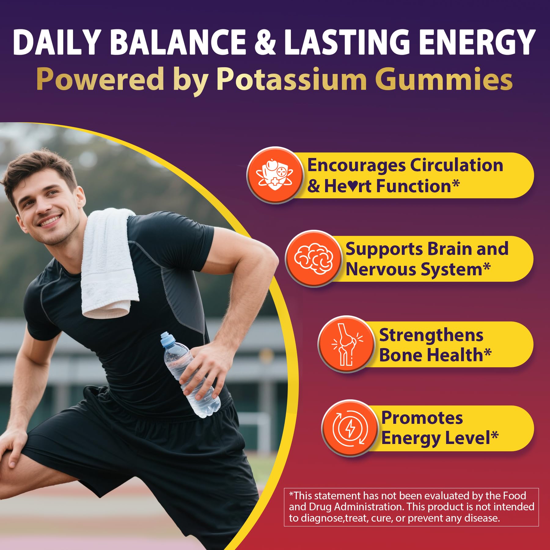 Potassium Citrate & Potassium Gluconate Supplement,1200mg Potassium Gummies — Amazon image 6