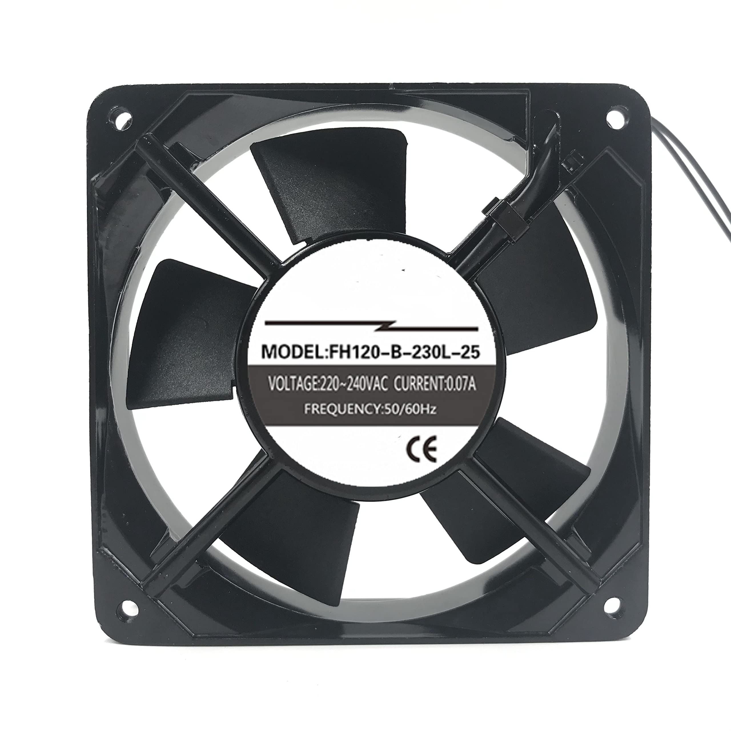 CZVJUKBYP 220V 0.07A 12025 Cooling Fan 120X120X25mm