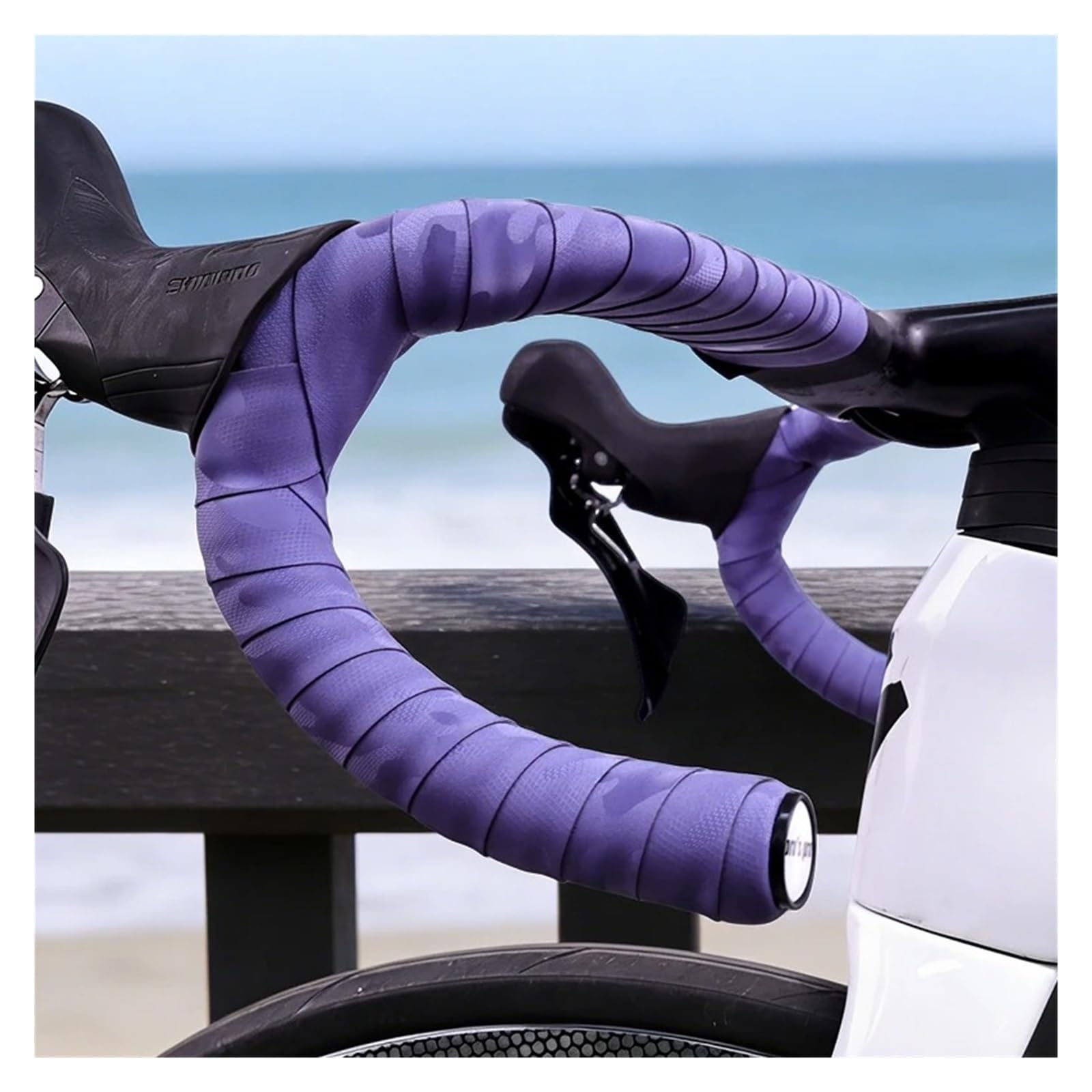 Nastro Manubrio Moto Nastri Per Manubrio Bici Da Strada Nastro Per Barra Antiscivolo Per Ciclismo Ammortizzante Cintura Per Bicicletta Resistente All'usura(Orange)