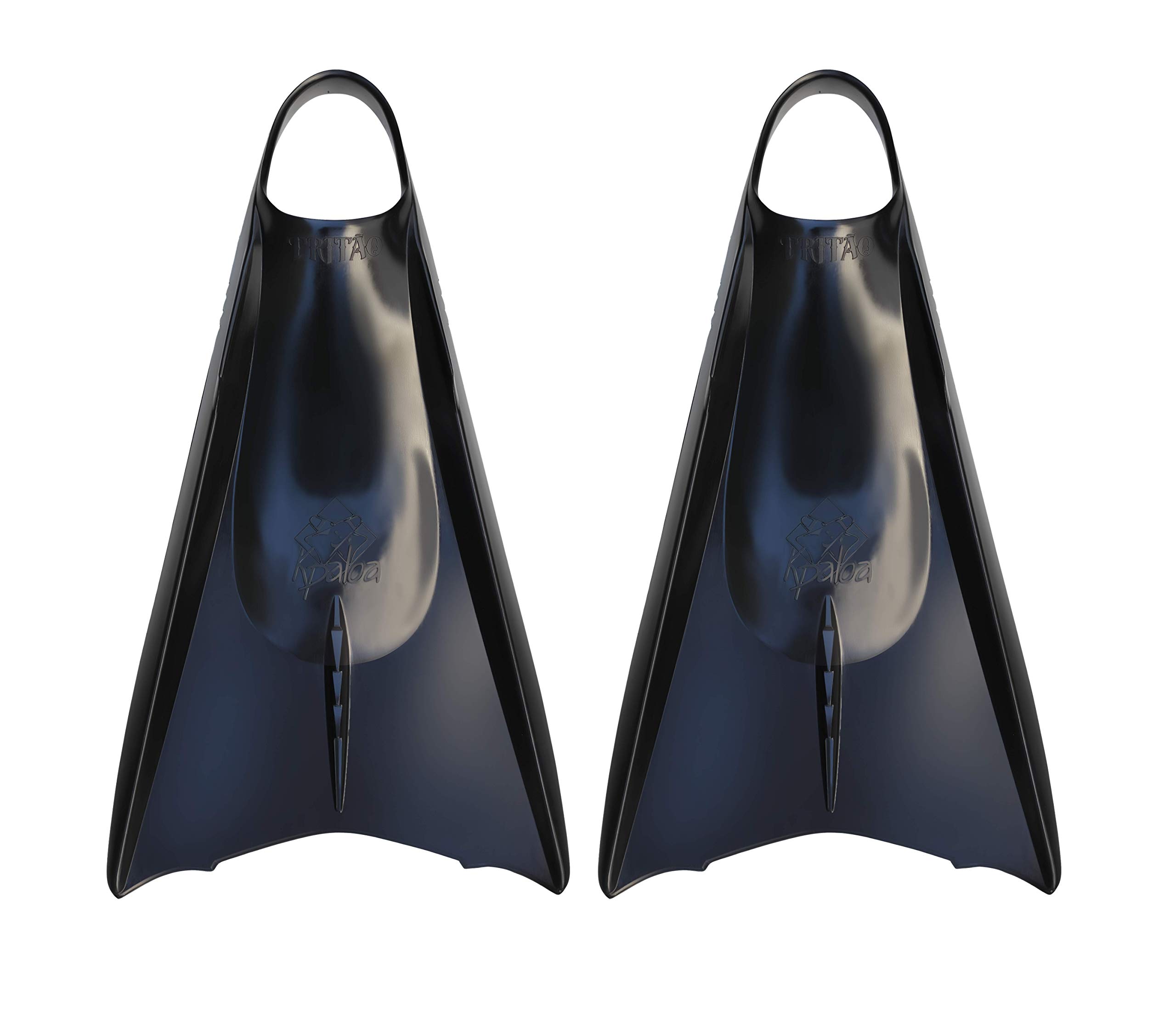 Sports & Outdoors Kpaloa Swim fins Triton Black Bodysurf Bodyboarding