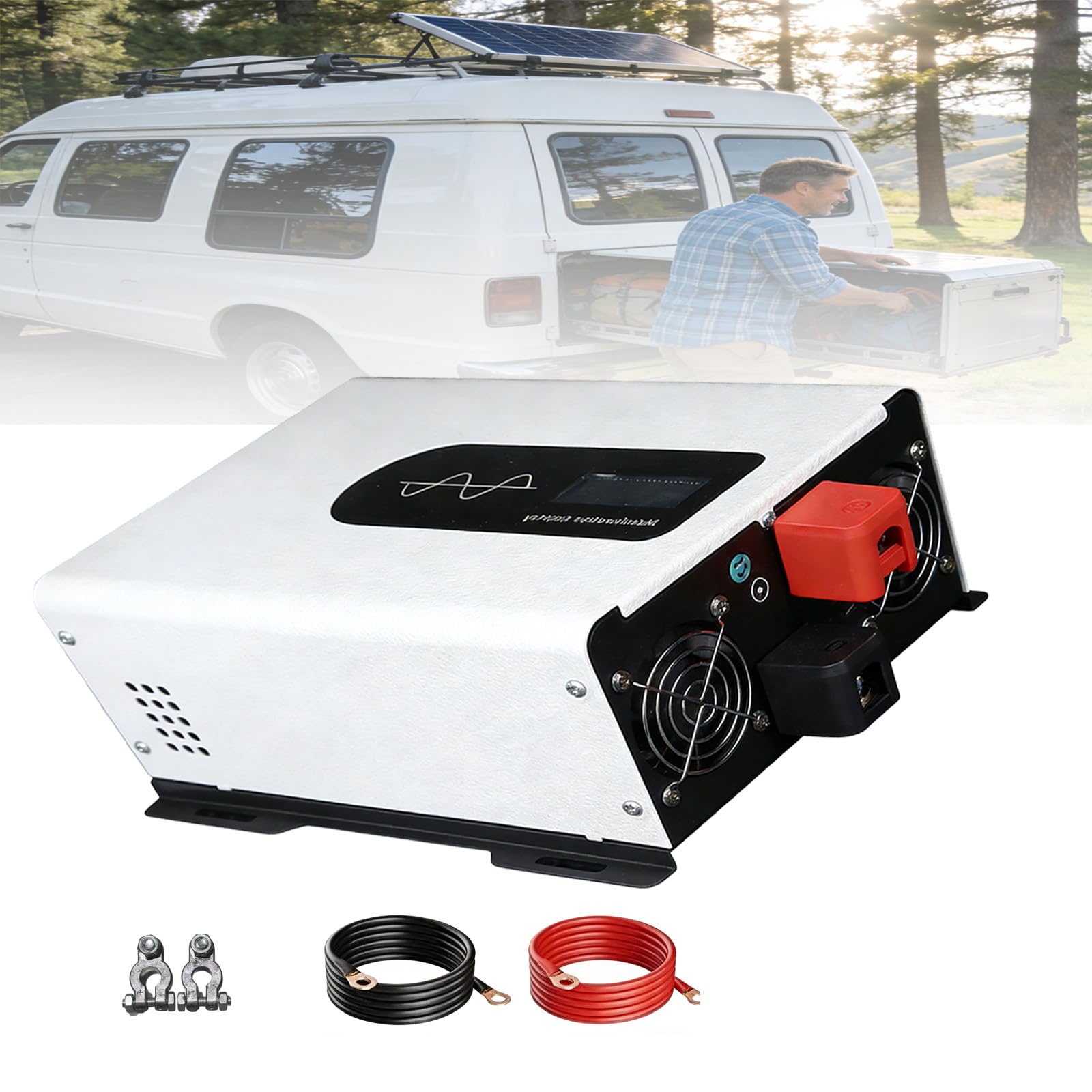 eQianyuan 60V Pure Sine Wave Inverter DC To AC 60V/2500W-110V