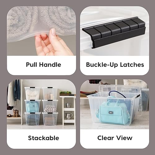 Miniatura 10 de IRIS USA TB Caja estibable de almacenamiento