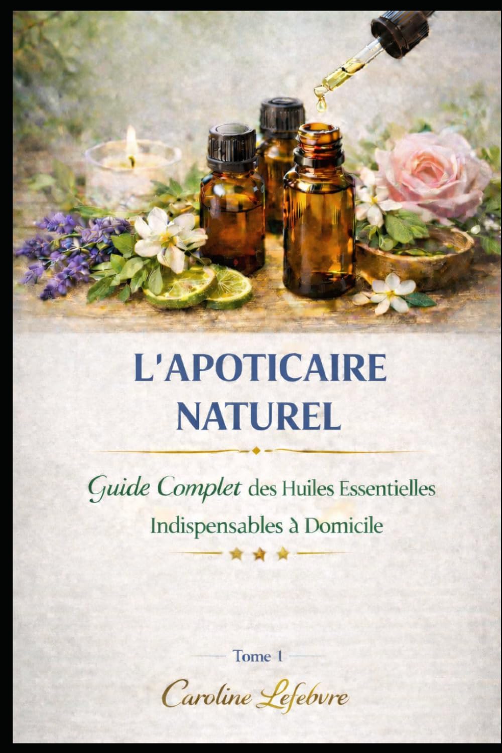 L’APOTICAIRE NATUREL Tome 1: Guide Complet des Huiles Essentielles Indispensables à Domicile