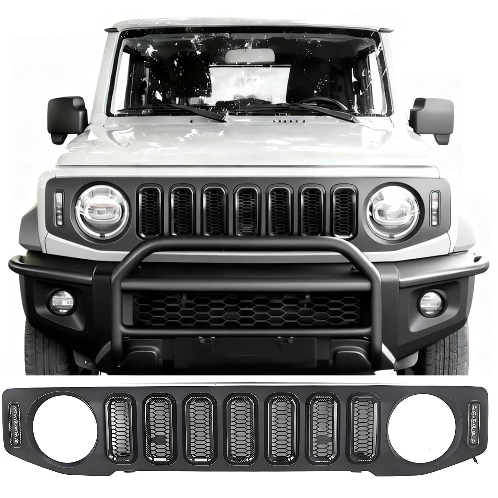 Amazon | スズキ 新型 ジムニーフロントグリル JB64 K-Car JB74 シエラ