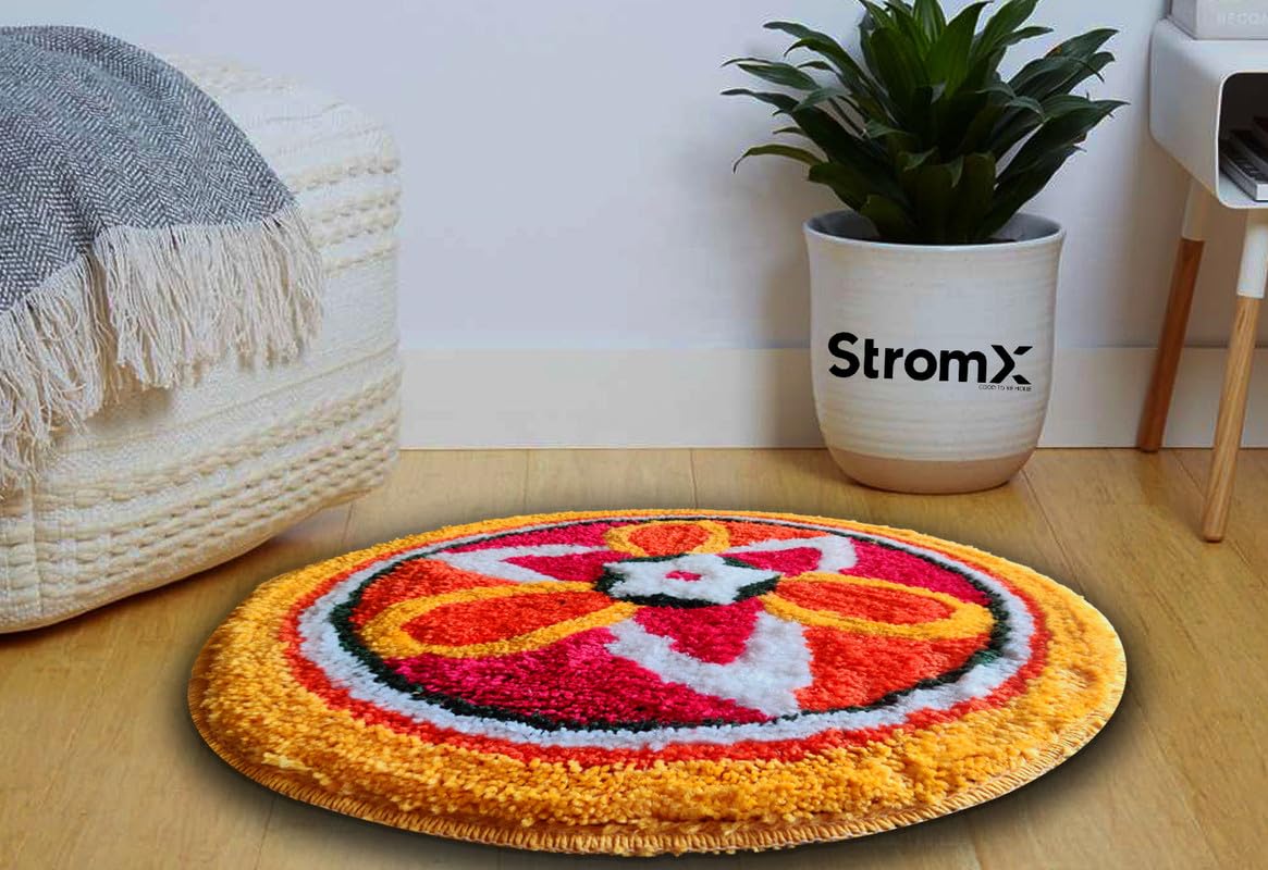 Buy S.S.Enterprise Super Soft Cotton Rangoli for Floor Mat/Bedroom