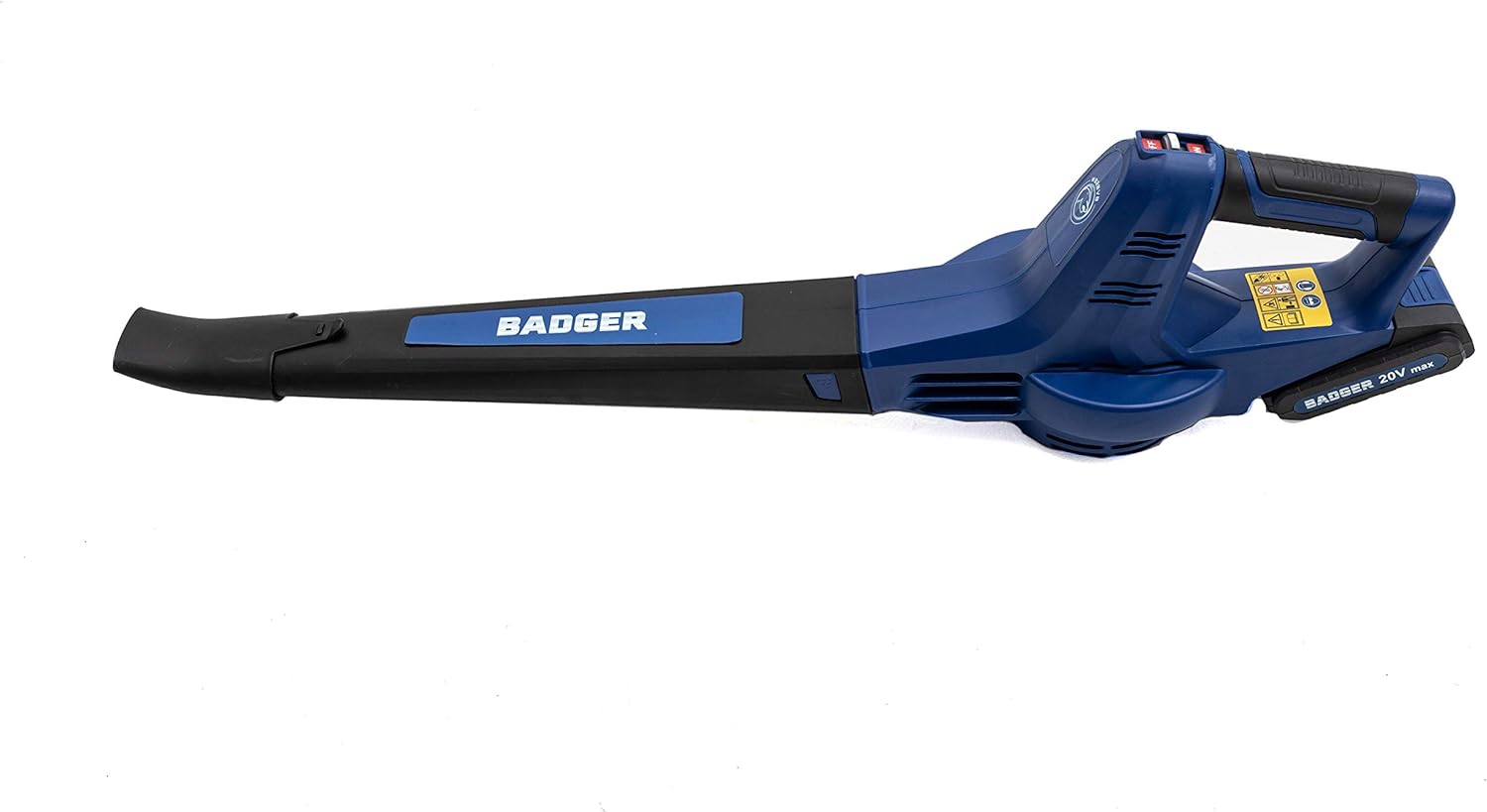 Wild Badger Power WB20VTS 20V Edger (1) 4.0AH Battery Trimmer Sweeper Combo, Blue : Patio, Lawn & Garden