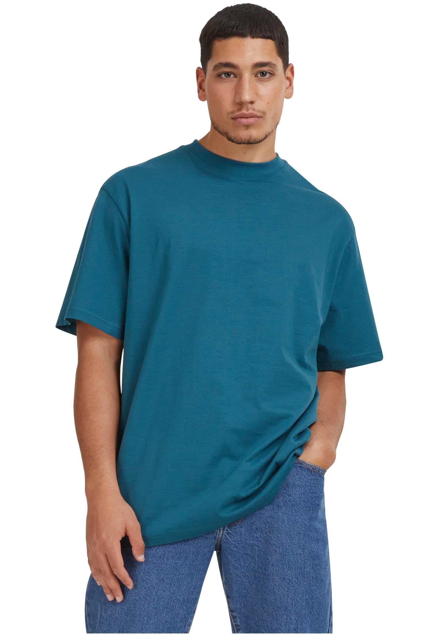 Urban Classics Men's Tall Tee T Shirt, Teal, 6XL UK