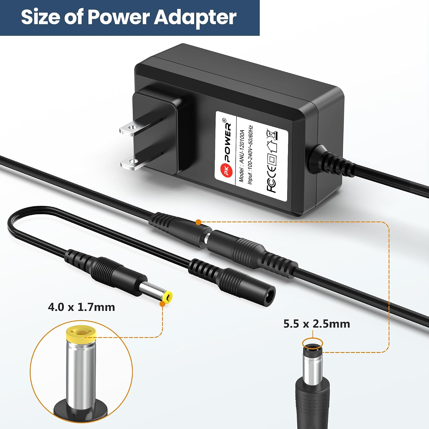 AC/DC Adapter 12V Power Supply for Uniden Atlantis 250, 270, 55