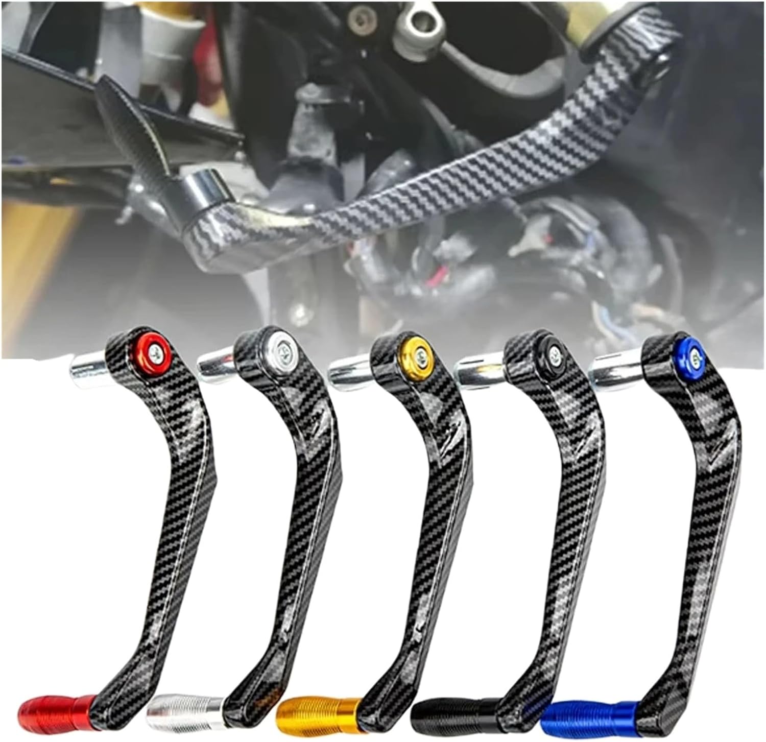 motorcycle lever guard Motorcycle Die-casting Aluminum Alloy Handlebar Brake Clutch Lever Protector Modification Accessories Handguard.