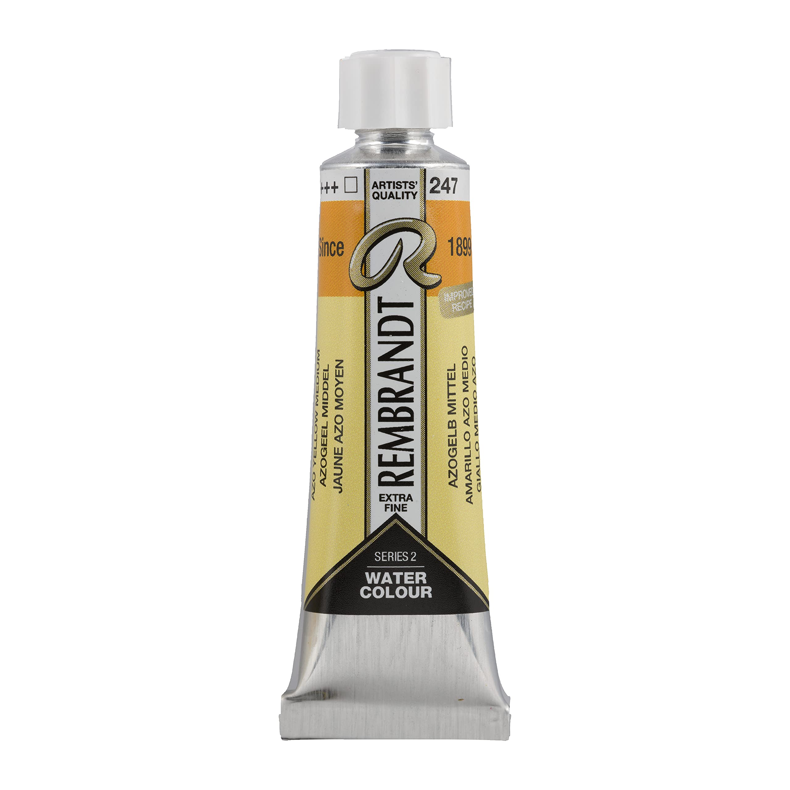 Rembrandt Azo Yellow Medium Watercolour Tube 10 Ml 247 (05012470)
