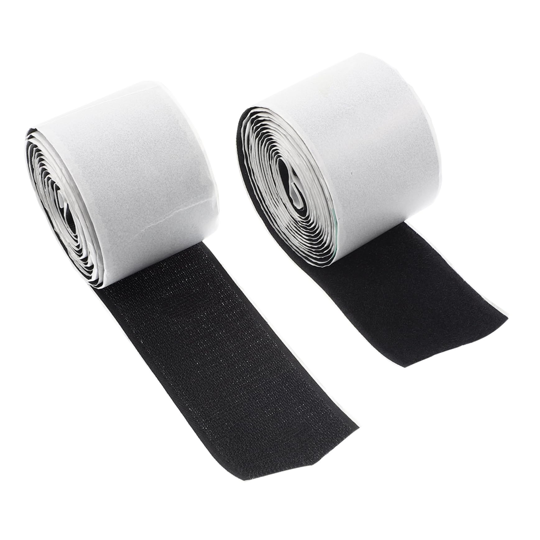 SWOOMEY 2 Rolls Self Adhesive Guitar Fastener Tape Hook Loop Strips for Effects Pedals Durable Reliable Guitar Accessories for Secure Mounting