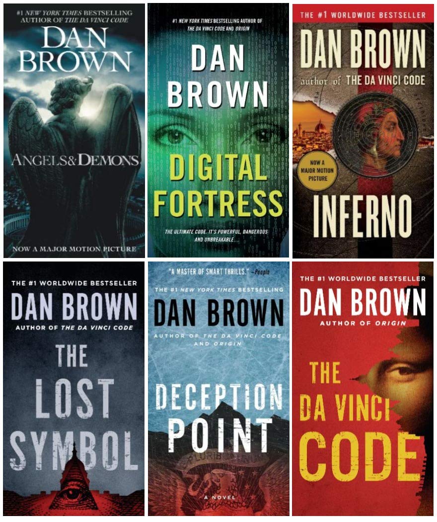 Inferno Dan Brown Collection 6 Books Set [Paperback] by: Dan Brown ...