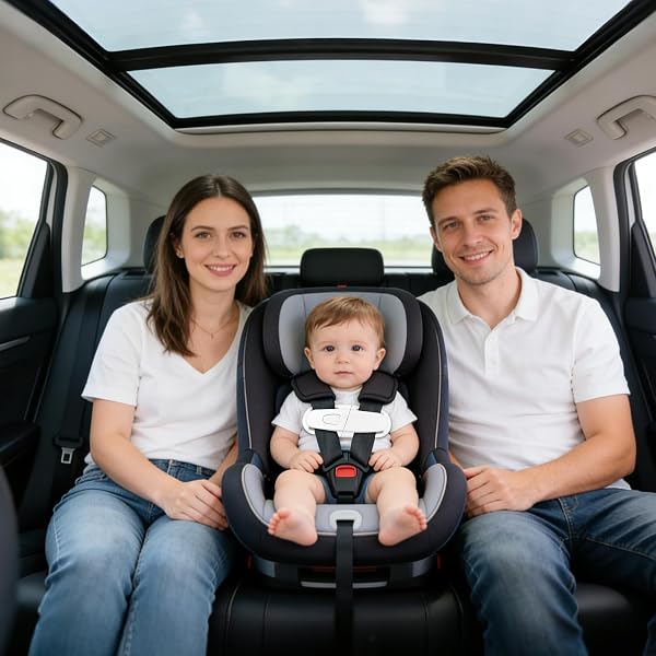 Anti Escape Car Seat Clip - Adjustable Universal Harness, Seat Belt Buckle, Child Protection Accessory, Kids Strollers High Chairs Schoolbags, Secure Travel and Everyday Use - 2