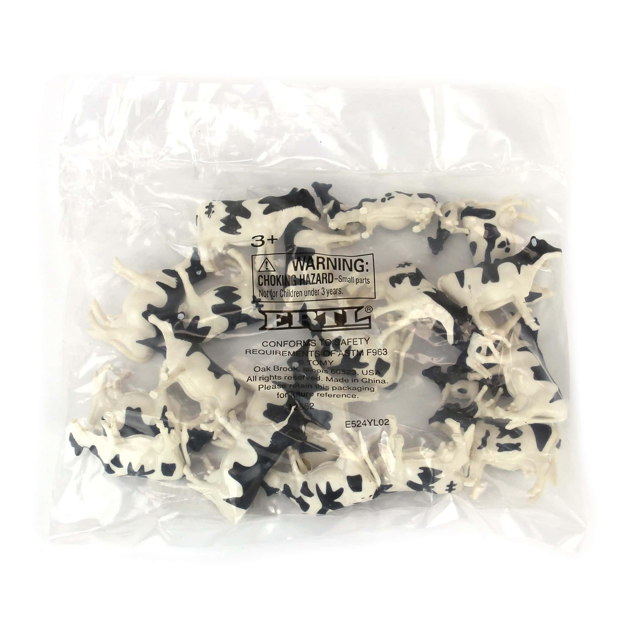 Amazon.com: ERTL 1/64th 25 Pack of Holstein Cattle ZFN12662 : Toys